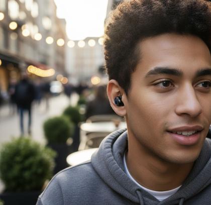 Imagem de Fone De Ouvido Sem Fio Bluetooth F9-5 Touch Display Led