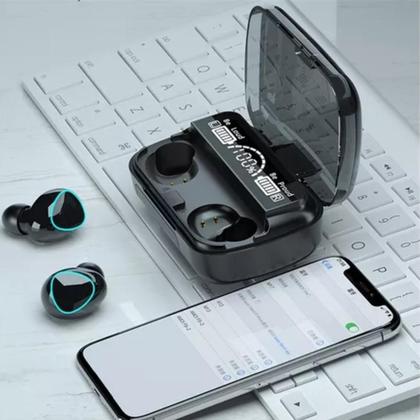 Imagem de Fone  De Ouvido Sem Fio Bluetooth  M10 Touch Display Led xxx