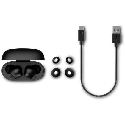 Imagem de Fone de Ouvido Sem Fio Bluetooth Philips TWS Intra-auricular Preto com Microfone, IPX4
