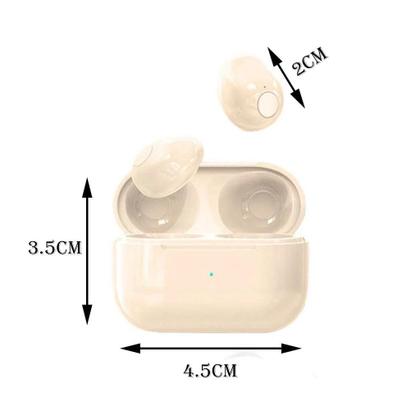 Imagem de Fone De Ouvido Sem Fio Bluetooth Pro 4s+ Com Microfone Mini Quase Invisivel Cancelamento de Ruido