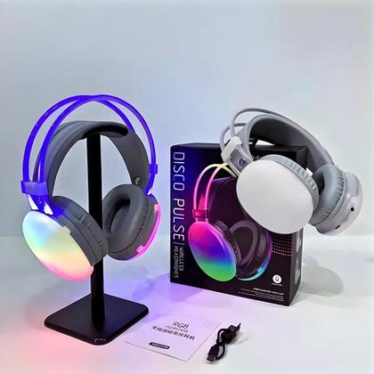 Imagem de Fone De Ouvido Sem Fio Bluetooth V5.3 Com LED