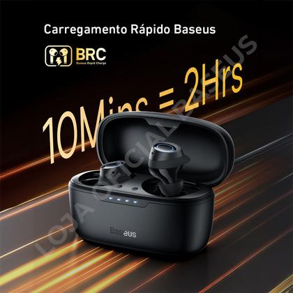 Imagem de Fone de Ouvido Sem Fio com cancelamento de ruído Baseus Bowie MA10  ANC Híbrido  140h de Bateria Bluetooth