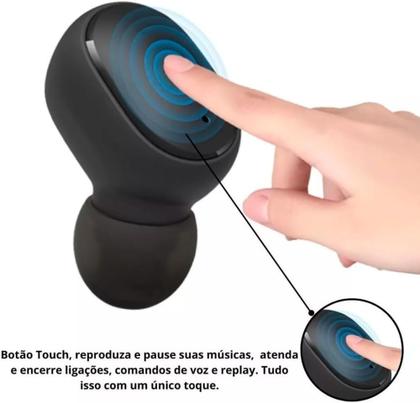 Imagem de Fone De Ouvido Sem Fio Compatível Samsung Galaxy Todos os Modelos TWS