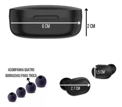 Imagem de Fone De Ouvido Sem Fio Compatível Samsung Galaxy Todos os Modelos TWS