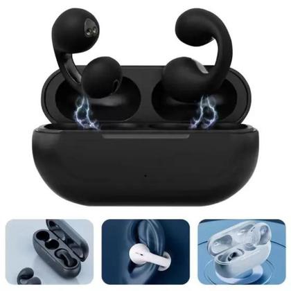 Imagem de Fone de Ouvido Sem Fio Earcuffs Bluetooth 5.3 Esporte Gancho Portatil BRANCO