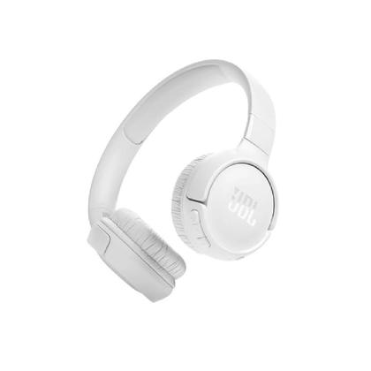 Imagem de Fone de Ouvido Sem Fio JBL Tune 520BT, Bluetooth, com Microfone, Branco - JBLT520BTWHT
