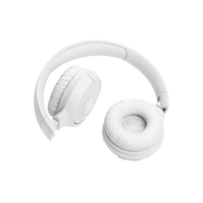 Imagem de Fone de Ouvido Sem Fio JBL Tune 520BT, Bluetooth, com Microfone, Branco - JBLT520BTWHT