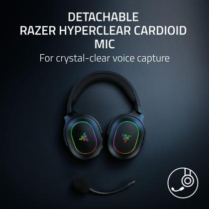 Fone de Ouvido Sem Fio para Jogos Razer Barracuda X Chroma - Preto