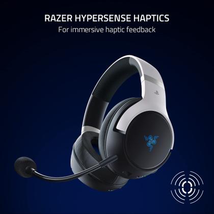 Fone de ouvido sem fio para jogos Razer Kaira Pro HyperSpeed Fone de ouvido sem fio para jogos Razer Kaira Pro HyperSpeed