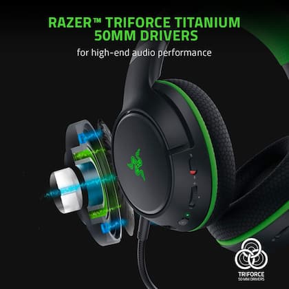 Fone de ouvido sem fio para jogos Razer Kaira Pro para Xbox Series