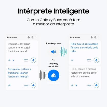 Imagem de Fone de Ouvido Sem Fio Samsung Galaxy Buds 2 Pro, Cancelamento de Ruído Inteligente, Branco - SM-R510NZWPZTO