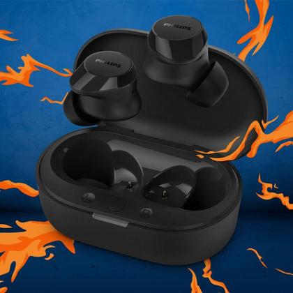 Imagem de Fone De Ouvido Sem Fio Tat1209 Bluetooth 18h Preto Philips