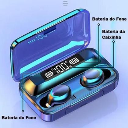 Imagem de Fone De Ouvido Sem Fio Tws F9-5 Bluetooth V5.3