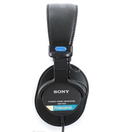 Fone de Ouvido Sony MDR-7506 - Preto - Fone de Ouvido com Fio