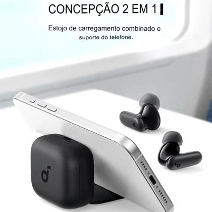 Imagem de Fone de ouvido soundcore anc bluetooth 5.3 multiponto preto 50h