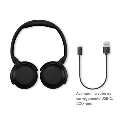 Imagem de Fone De Ouvido Sport Sem Fio Bluetooth Philips TAH2209BK Para Malhar Correr Academia Treino Caminhada