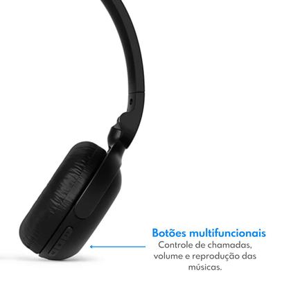 Imagem de Fone De Ouvido Sport Sem Fio Bluetooth Philips TAH2209BK Para Malhar Correr Academia Treino Caminhada