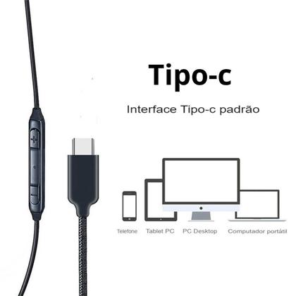 Imagem de Fone de ouvido Tipo-c compatível Samsung S20 FE