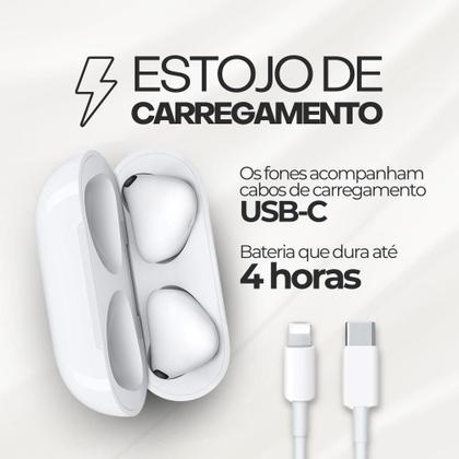 Imagem de Fone De Ouvido TWS Bluetooth 5.3 Sem Fio Com Microfone Integrado, Cancelamento De Ruído, Compatibilidade Universal, Ideal Para Academia E Trabal