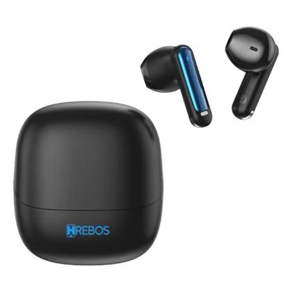 Imagem de Fone De Ouvido TWS Hrebos EB-217 XBlue Bluetooth Sem Fio Com Estojo De Recarga