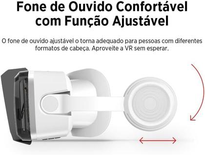 Imagem de Fone de ouvido VR Android IOS Óculos de realidade virtual 3D