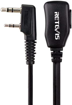 Imagem de Fone de ouvido Walkie Talkies Retevis com microfone, tubo acústico de 2 pinos x10