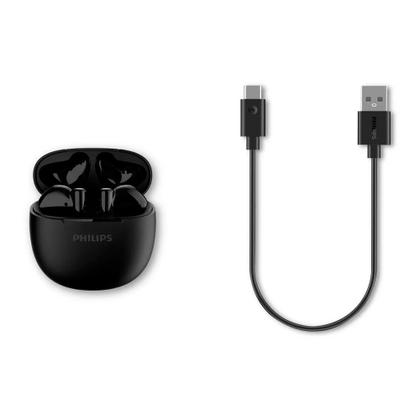 Imagem de Fone de Ouvido Wireless TWS Philips TAT1139BK Bluetooth Preto