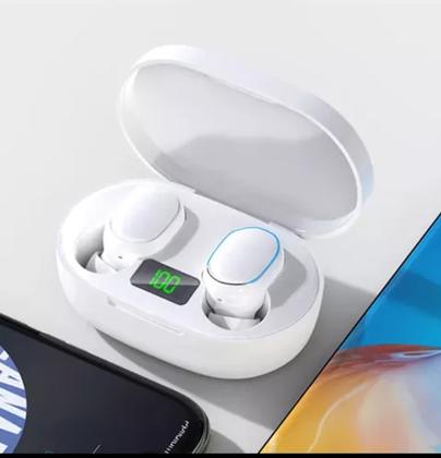 Imagem de Fone de Ouvidos Sem Fio Bluetooth Tws Pró Rosa p/ Todos Os Celulares Com Cancelamento de Ruido