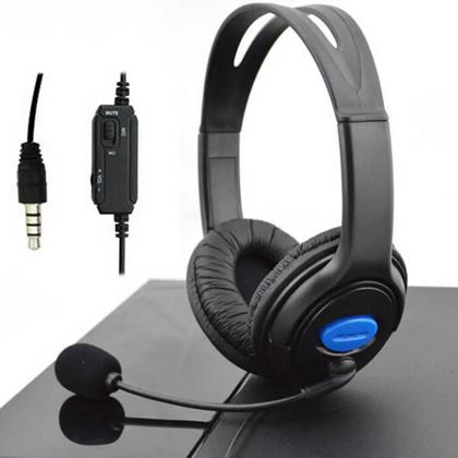 Imagem de Fone Gamer Com Microfone Headset P4/ P5 / X - One