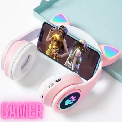 Imagem de Fone Gamer Gatinho A Barato Entrega Rapida