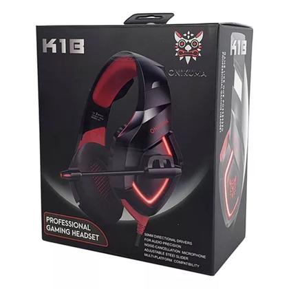 Imagem de Fone Gamer Profissional Headset Onikuma K1B Compatível com PS4 Xbox One Pc Celular
