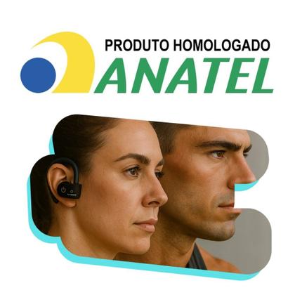 Imagem de Fone Gancho Bluetooth S/ Fio  Para Motorola Edge 60 Fusion