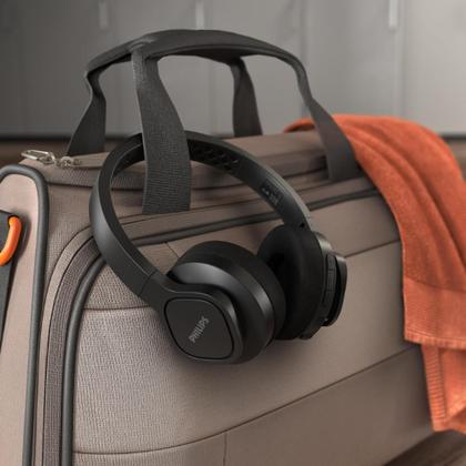 Imagem de Fone Headphone Philips Sport Bluetooth Modelo Taa4216bk/00 Cor Preto