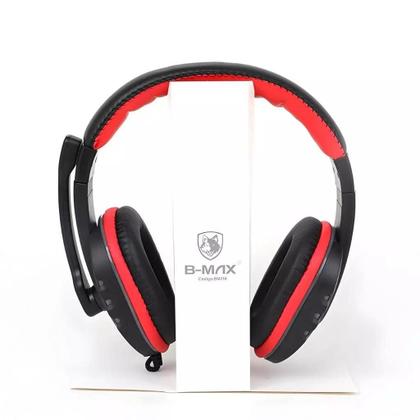 Imagem de Fone Headset Gamer Com Fio Conector P3 E USB BMax BM216