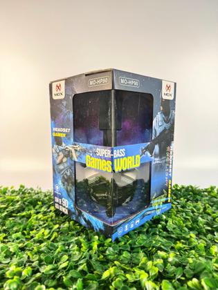 Imagem de Fone Headset Gamer Com Fio Conector P3 USB Mox HP-90