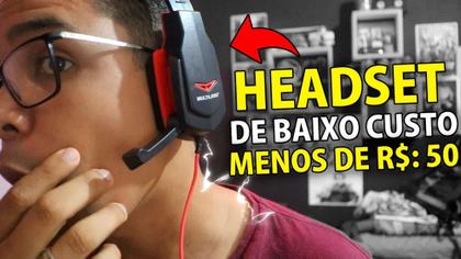 Imagem de Fone Headset Gamer Multilaser - PH073