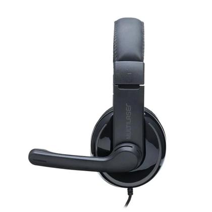 Imagem de Fone Headset Headphone Com Fone E Microfone Cabo P2 Com Adptador P3 Business Lan House PC Notebook Computador Celular Sm