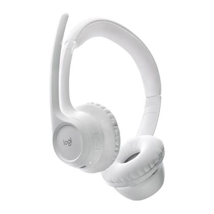 Imagem de Fone headset logitech zone 300 bluetooth branco 981-001416