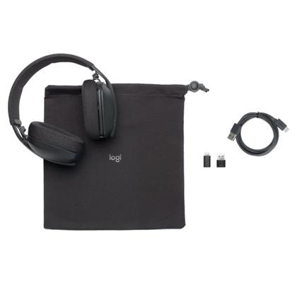 Imagem de Fone headset office logitech zone vibe wireless grafite 981-001156