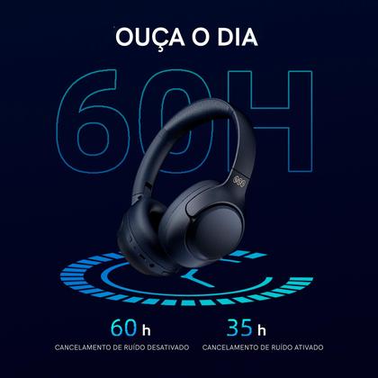 Imagem de Fone Headset Qcy H3 Anc Adaptativo Bluetooth 5.3 Multiponto 60h