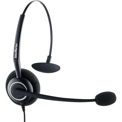 Imagem de Fone Headset Telefone Intelbras Fixo Rj9 Telemarketing Chs55