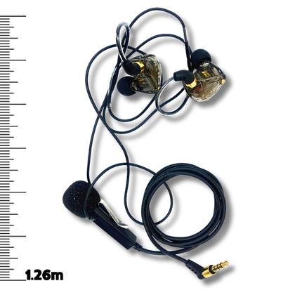Imagem de Fone In Ear Monitor Retorno de Palco com Microfone Áudio HD