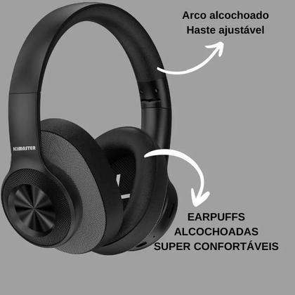 Imagem de Fone Ouvido Headphone Bass Xtreme K88 Bluetooth 5.4 Kimaster
