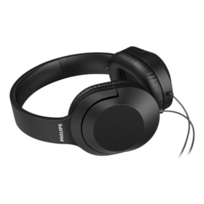 Imagem de Fone Philips Over Ear TAH2005BK P2 3.5mm Preto Som Estéreo, Conforto Prolongado, Cabo 2m, Graves potentes Headphone Leve p/ PC, Celular, Tablet, TV