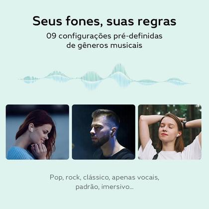 Imagem de Fone Qcy T29 Bluetooth 5.3 IPX4 Cancelamento Enc