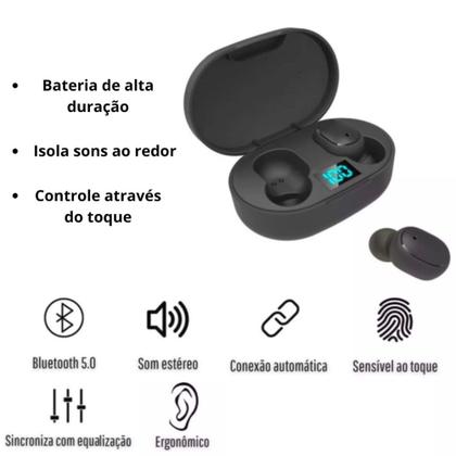 Imagem de Fone S/ FioBluetooth Tws Para Motorola Moto G8 Play