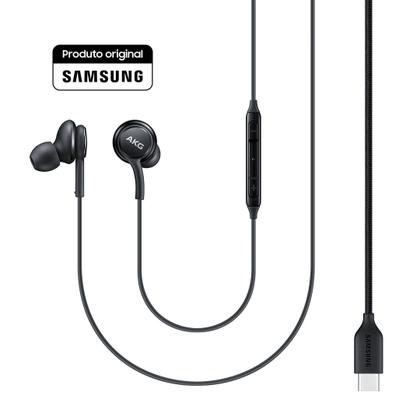 Imagem de Fone Samsung AKG USB tipo-C com fio e controles