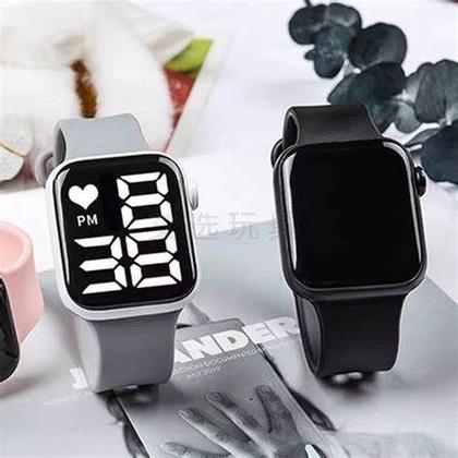 Imagem de Fone sem fio Bluetooth Garrafa térmica led 500ml relógio digital smart Kit Esportes