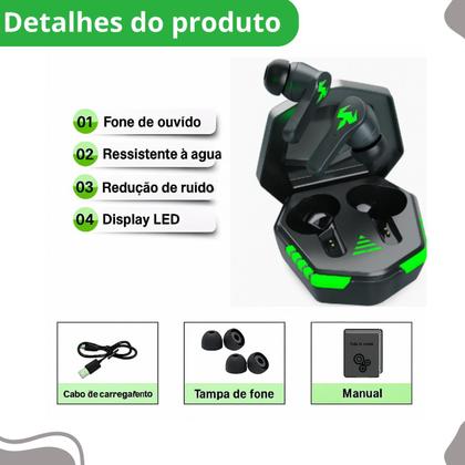 Imagem de Fone Sem Fio para Jogos com Conexão Rápida e Estabilidade