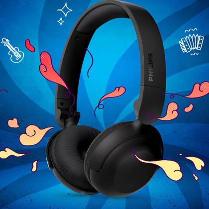 Imagem de Fone Sem Fio Philips Tah2209bk Headphone Bluetooth Preto